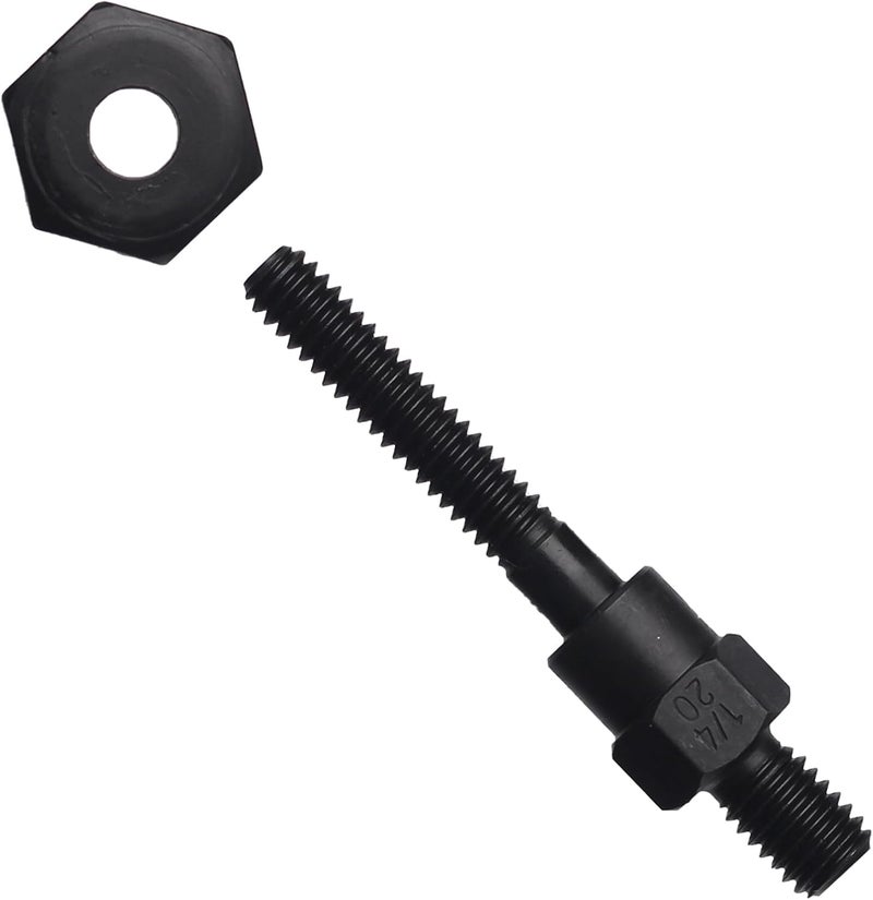 CORWIN Store 1/4-20 Extended Rivet Nut Gun Mandrels and Nosepiece Set, Specifically Designed for Installing Pre-bulbed Rivet Nuts and Similar Threaded Inserts. Multi-Grip - Image 1